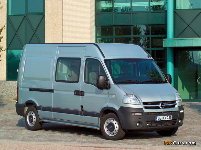 Opel Movano Van 2003–10 wallpapers (640 x 480)