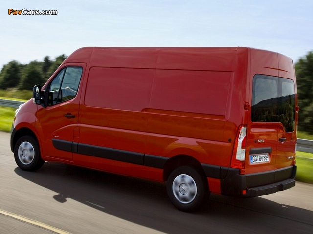 Opel Movano Van 2010 photos (640 x 480)