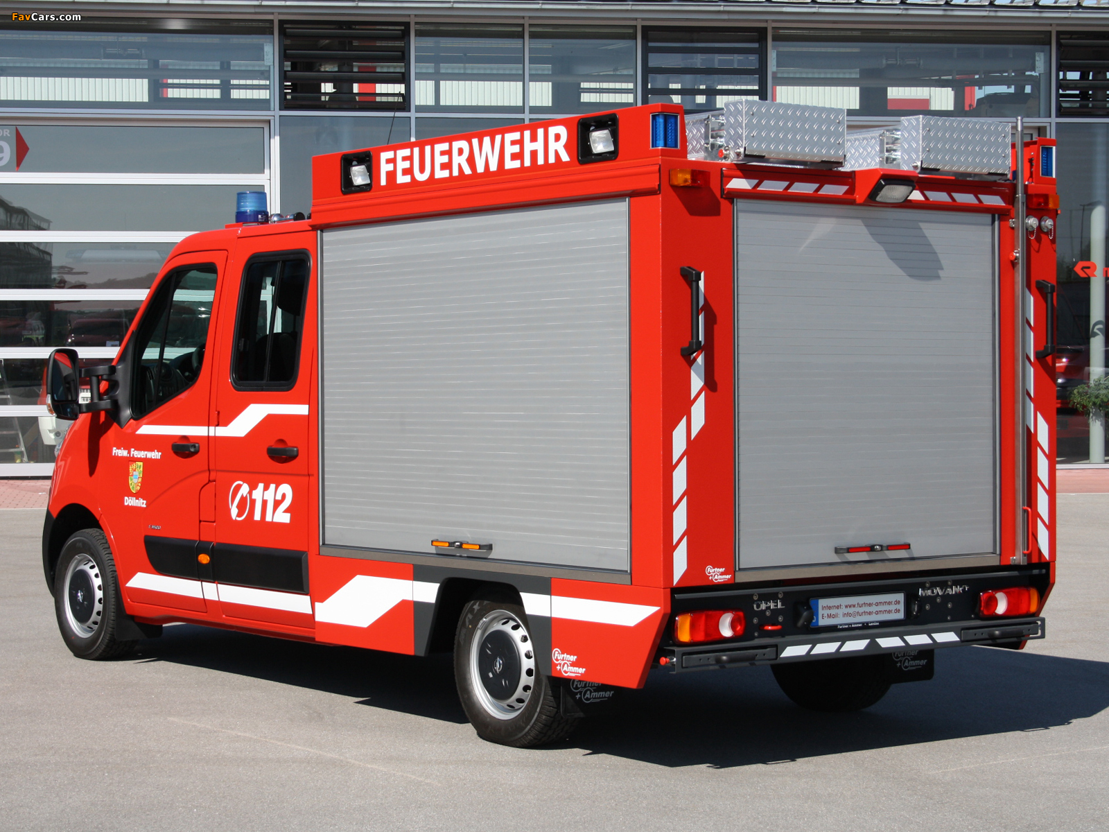 Opel Movano Double Cab Feuerwehr 2010 pictures (1600 x 1200)