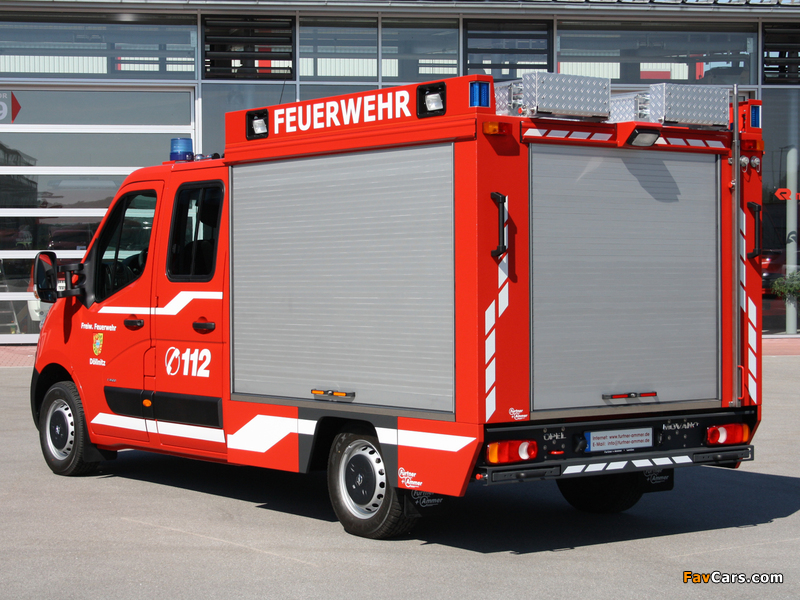 Opel Movano Double Cab Feuerwehr 2010 pictures (800 x 600)