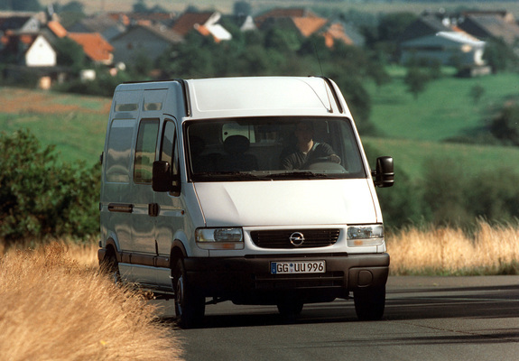 Pictures of Opel Movano Van 1998–2003