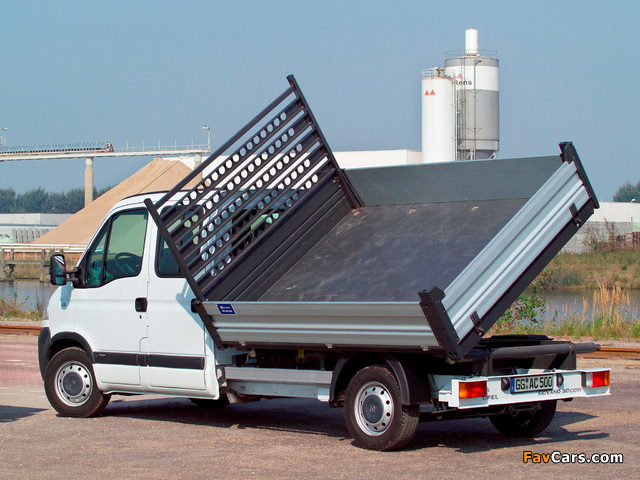 Pictures of Opel Movano Double Cab Pickup 2003–10 (640 x 480)