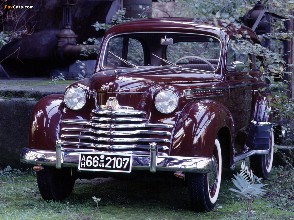 Opel Olympia 2-door Limousine 1950–53 images (1024 x 768)