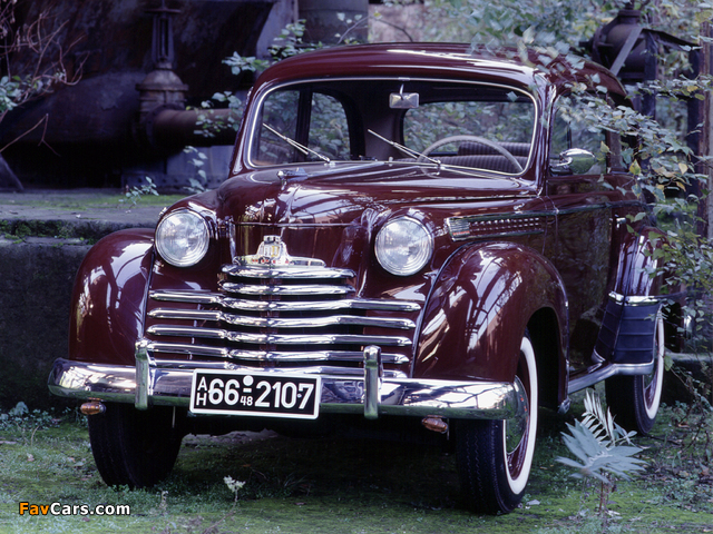 Opel Olympia 2-door Limousine 1950–53 images (640 x 480)