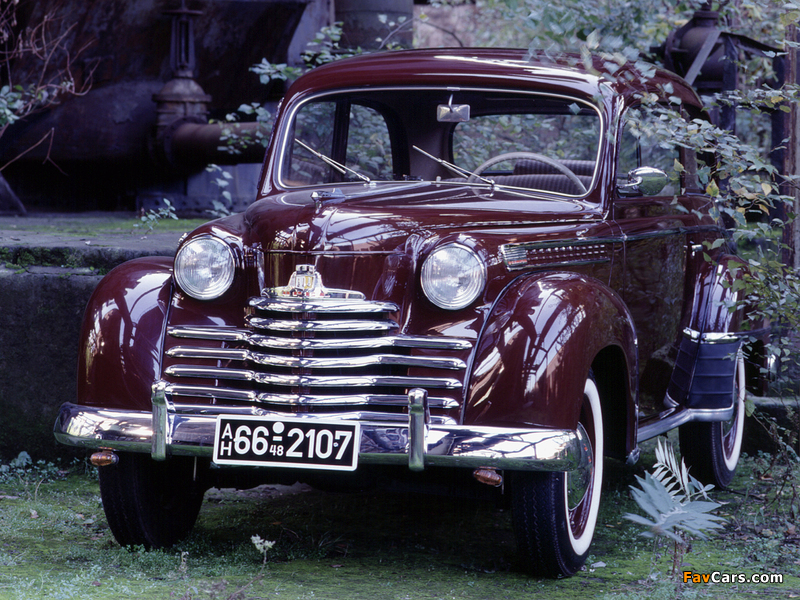 Opel Olympia 2-door Limousine 1950–53 images (800 x 600)