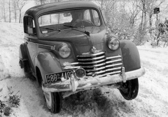 Opel Olympia 2-door Limousine 1950–53 photos
