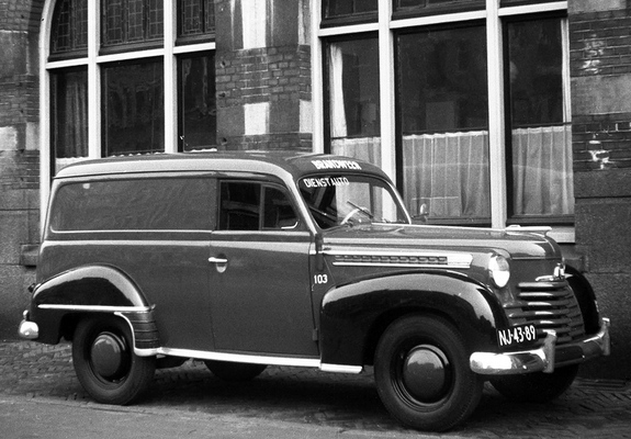 Opel Olympia Lieferwagen 1950–53 pictures