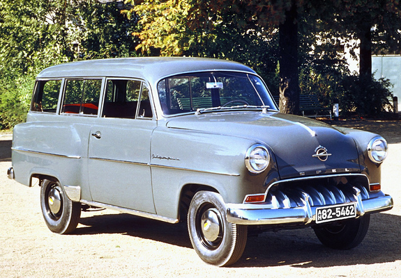 Opel Olympia Rekord Caravan 1953–57 images