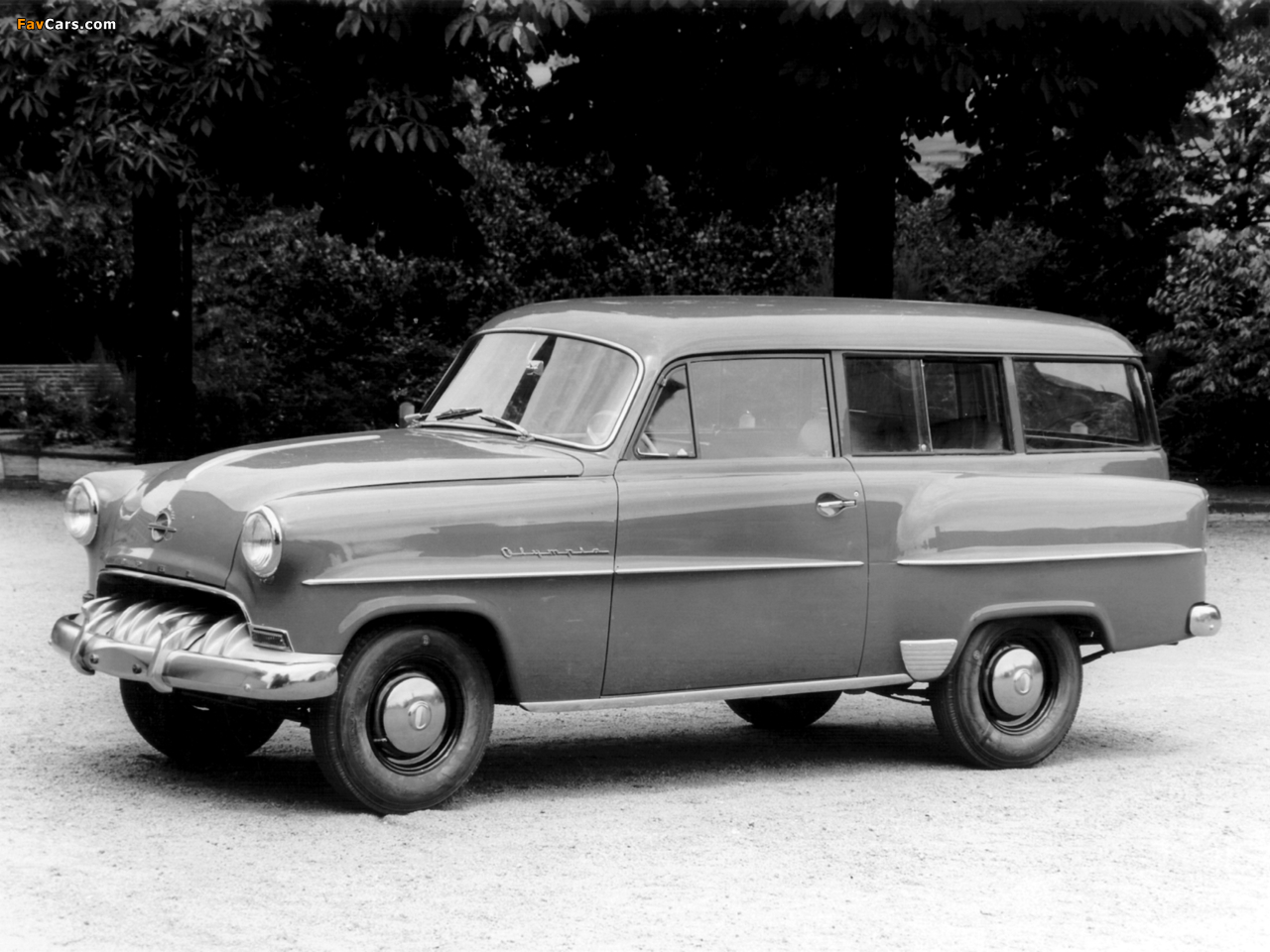 Opel Olympia Rekord Caravan 1953–57 pictures (1280 x 960)