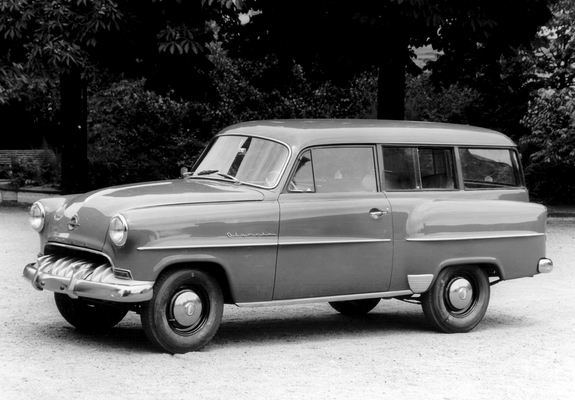 Opel Olympia Rekord Caravan 1953–57 pictures