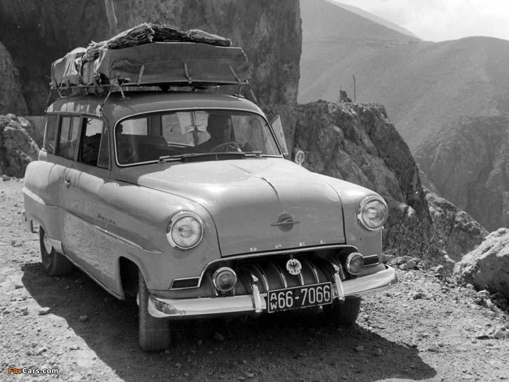Opel Olympia Rekord Caravan 1953–57 wallpapers (1024 x 768)