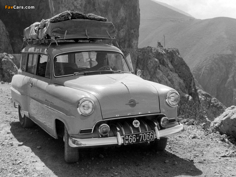 Opel Olympia Rekord Caravan 1953–57 wallpapers (800 x 600)