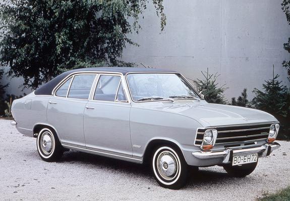 Opel Olympia 4-door Limousine (A) 1967–70 photos