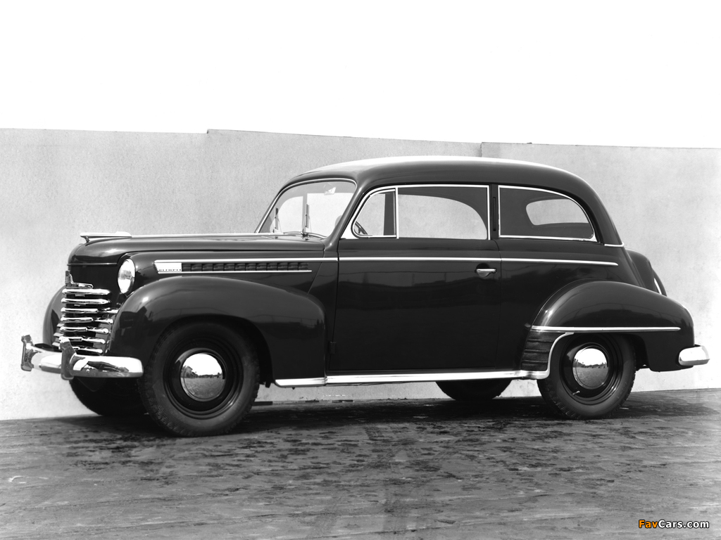 Opel Olympia 2-door Limousine 1950–53 wallpapers (1024 x 768)