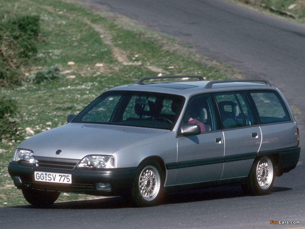 Images of Opel Omega Caravan (A) 1986–90 (1024 x 768)