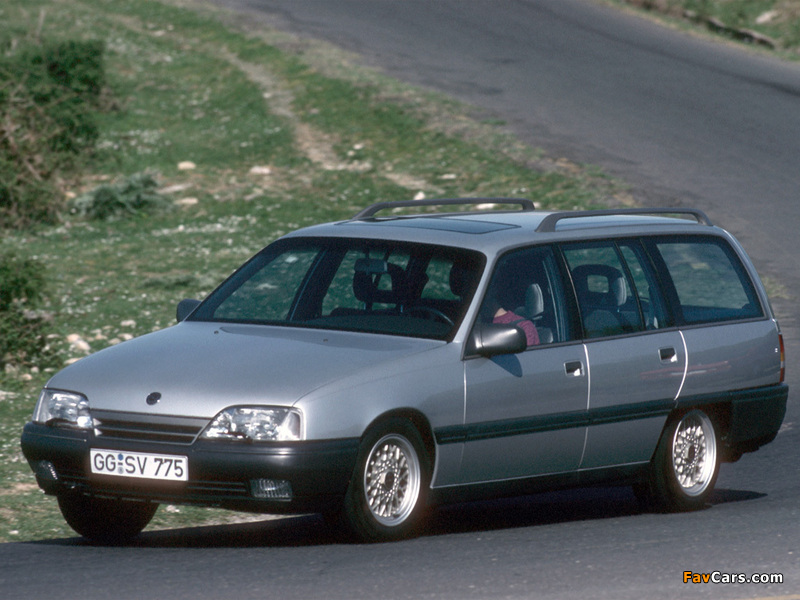 Images of Opel Omega Caravan (A) 1986–90 (800 x 600)