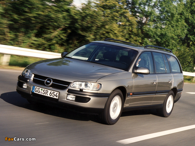 Images of Opel Omega Caravan (B) 1994–99 (640 x 480)
