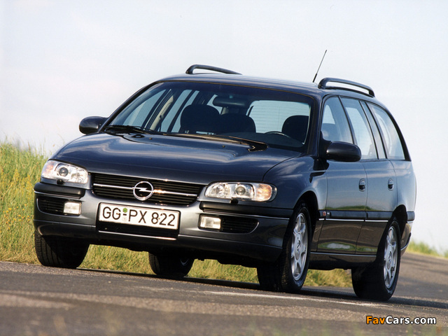 Images of Opel Omega MV6 Caravan (B) 1994–99 (640 x 480)