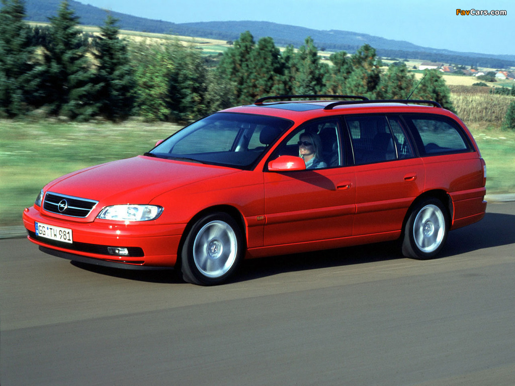 Images of Opel Omega Caravan (B) 1999–2003 (1024 x 768)