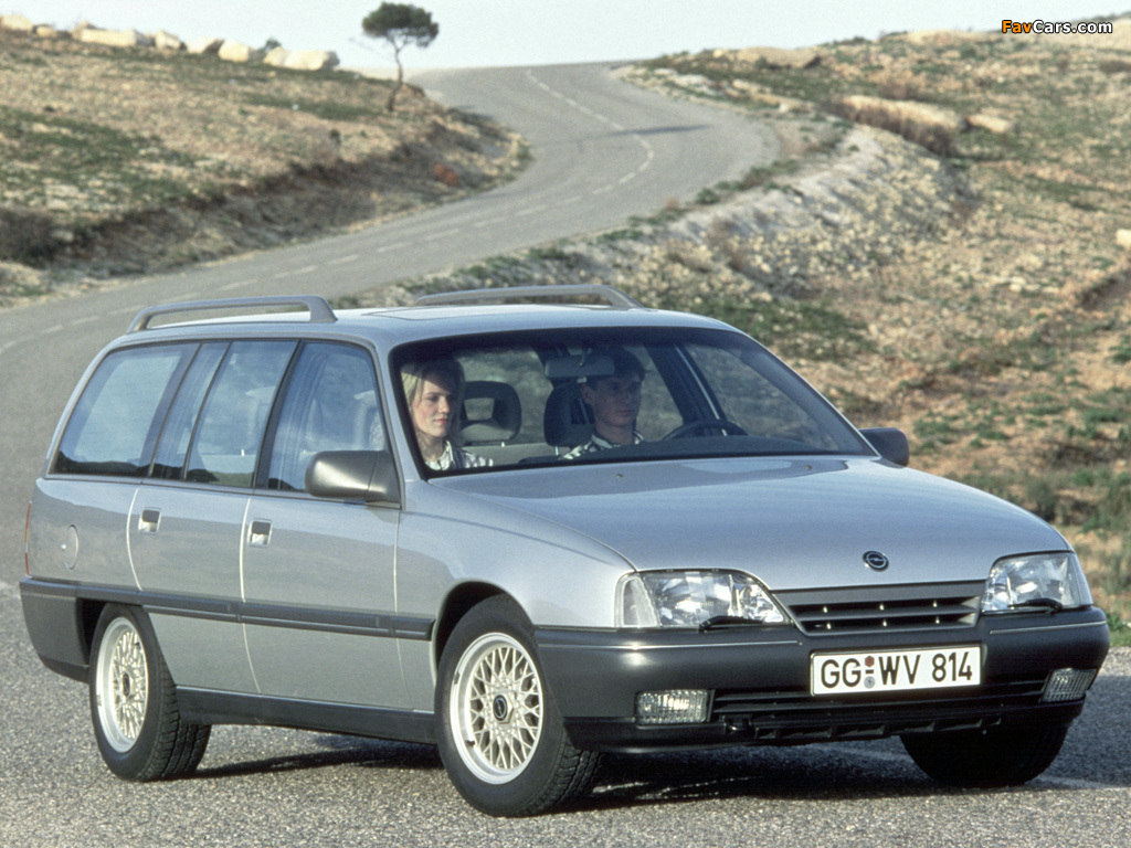 Opel Omega Caravan (A) 1986–90 images (1024 x 768)