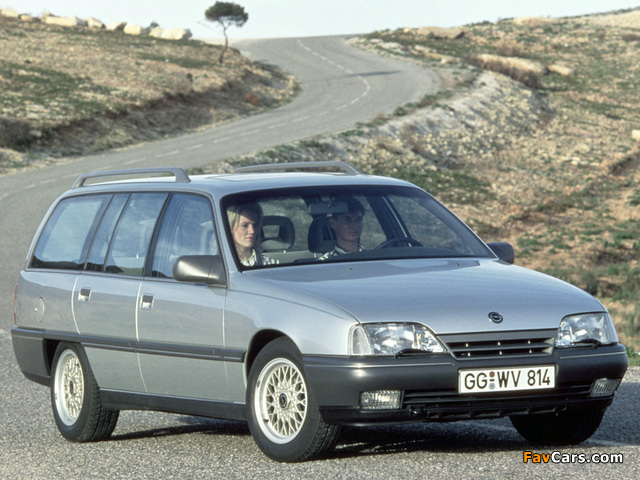Opel Omega Caravan (A) 1986–90 images (640 x 480)