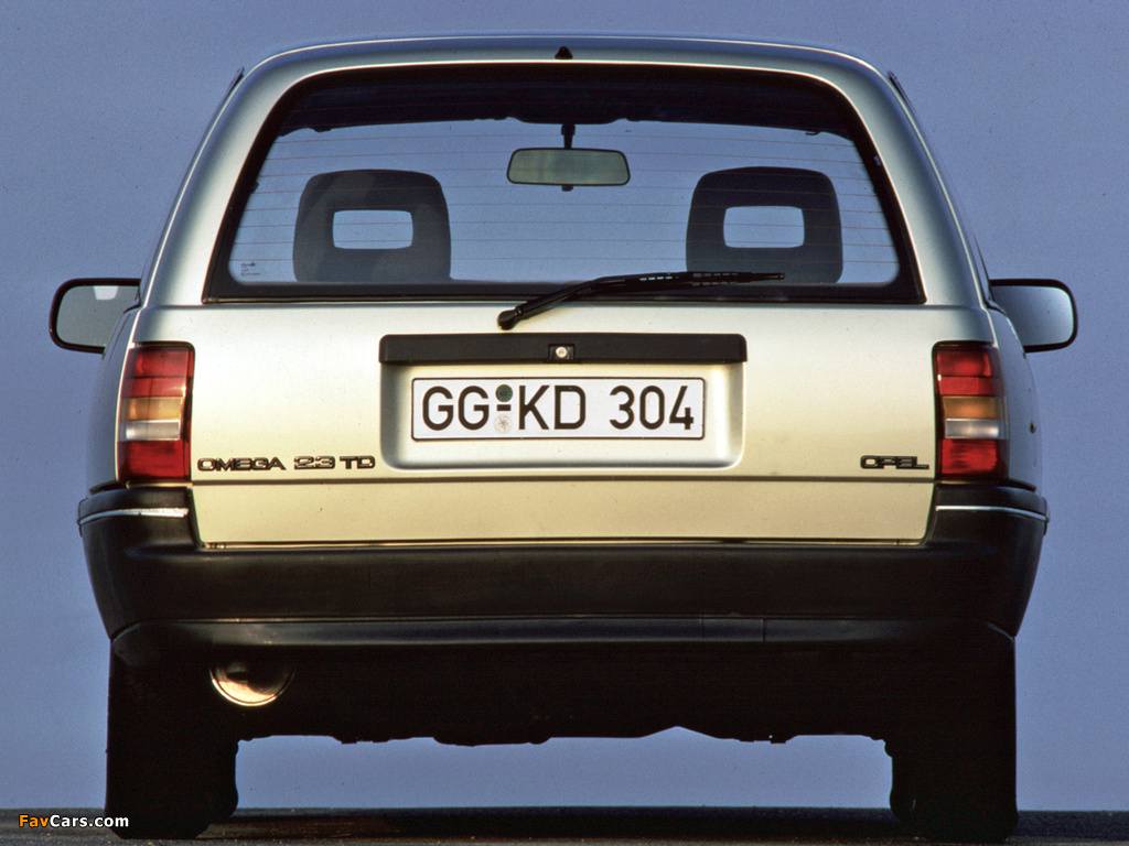 Opel Omega Caravan (A) 1986–90 pictures (1024 x 768)