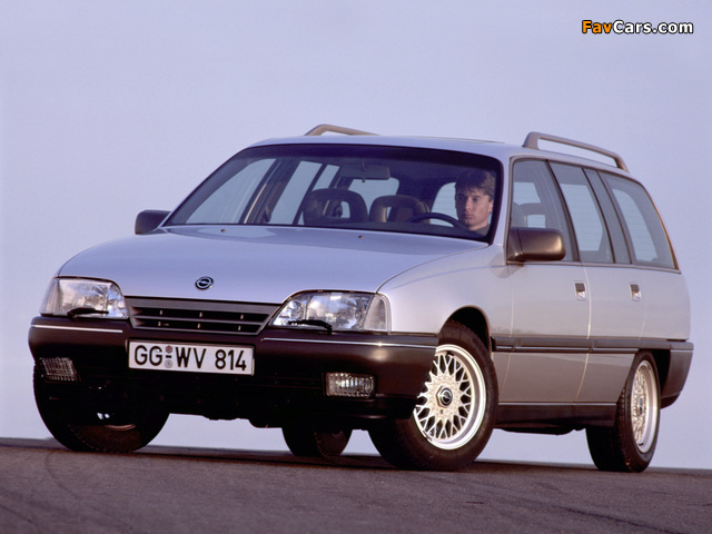 Opel Omega Caravan (A) 1986–90 wallpapers (640 x 480)