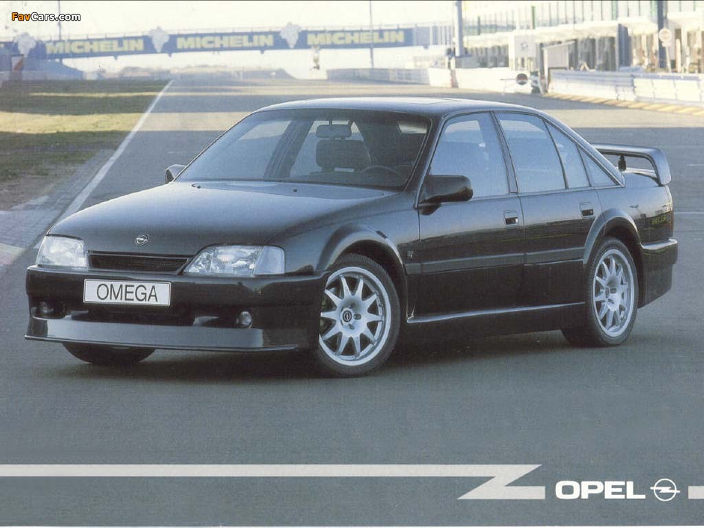 Opel Omega Evolution 500 (A) 1991–92 images (1024 x 768)