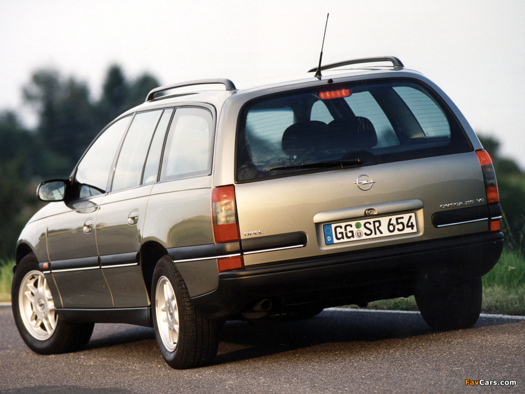 Opel Omega Caravan (B) 1994–99 images (1024 x 768)