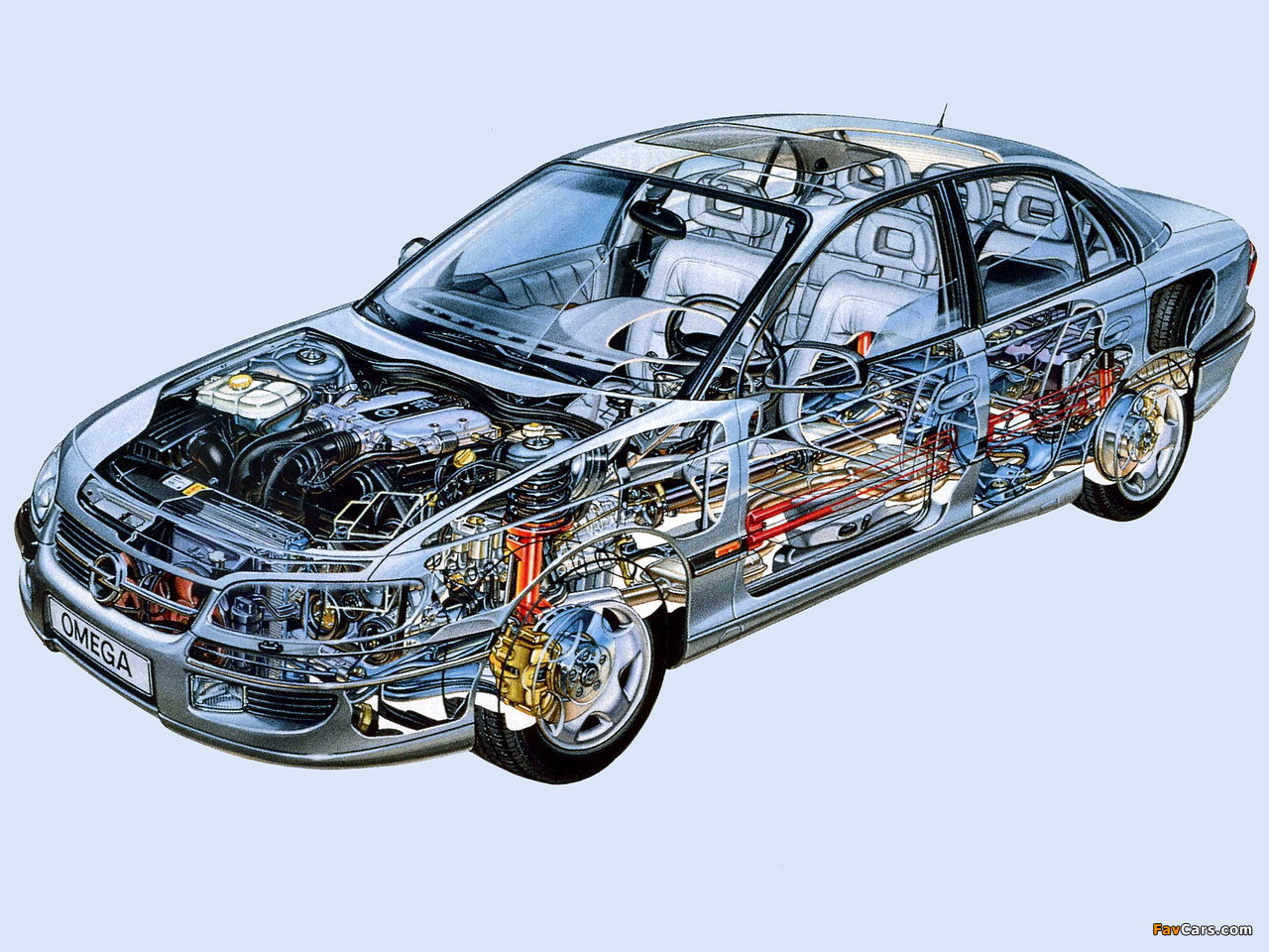 Opel Omega (B) 1994–99 images (1280 x 960)