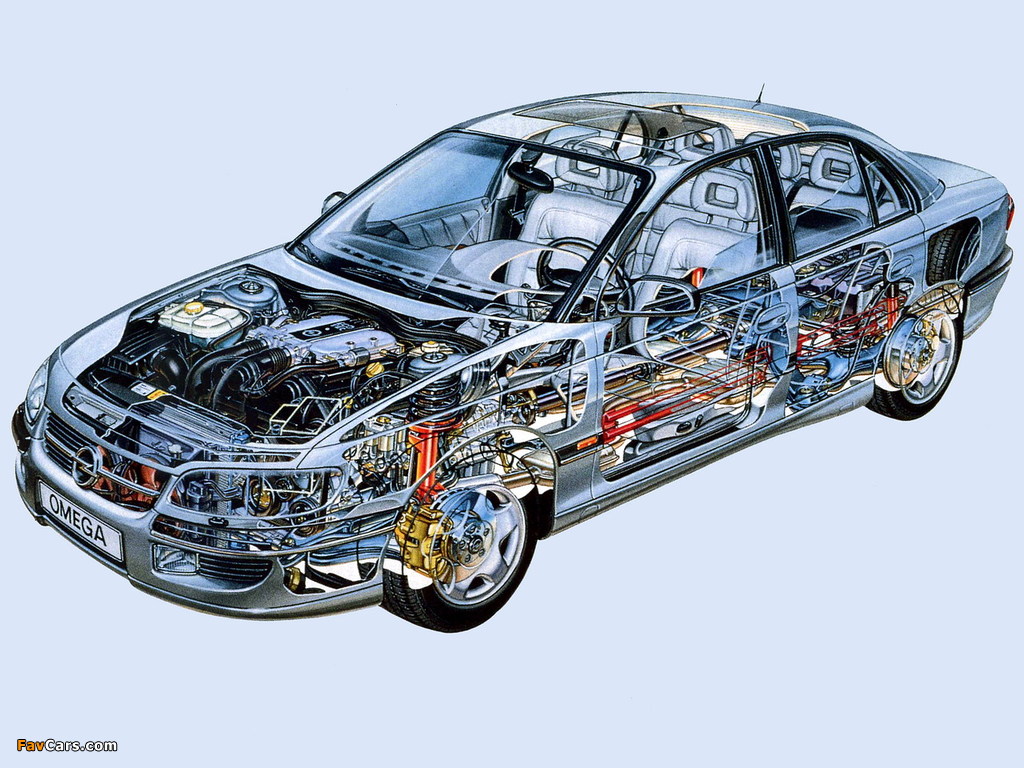 Opel Omega (B) 1994–99 images (1024 x 768)