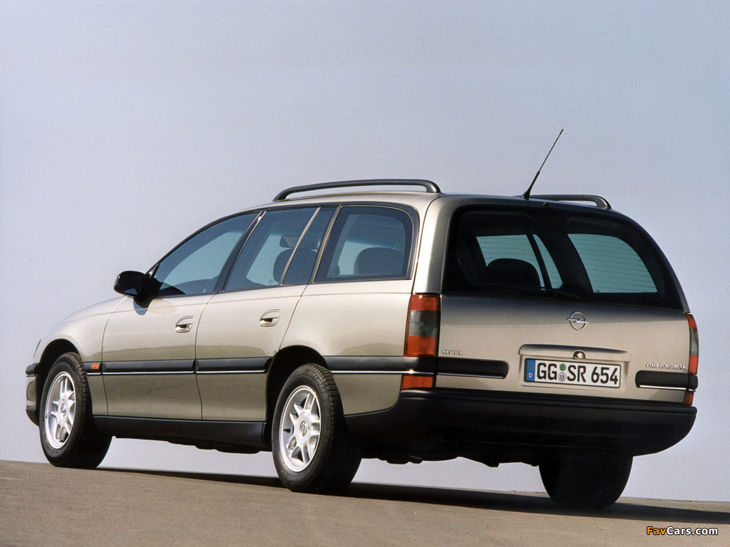 Opel Omega Caravan (B) 1994–99 photos (1024 x 768)