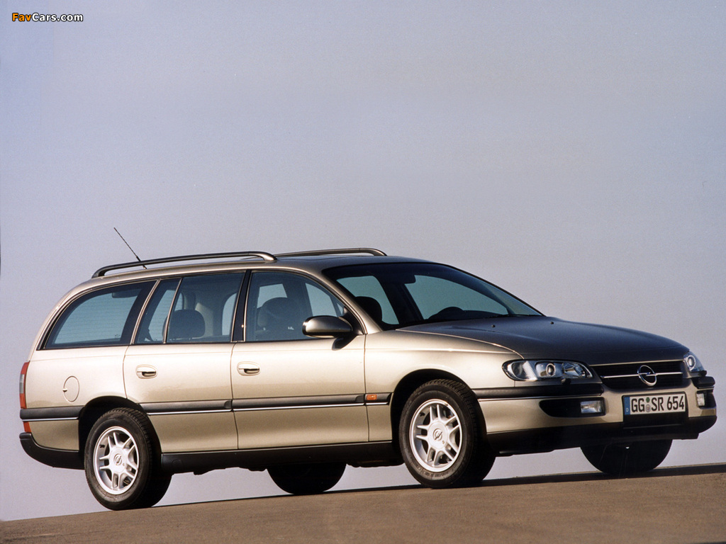 Opel Omega Caravan (B) 1994–99 photos (1024 x 768)
