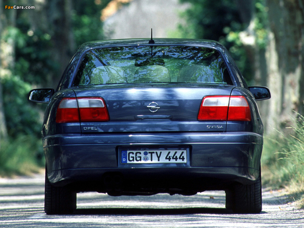 Opel Omega (B) 1999–2003 photos (1024 x 768)
