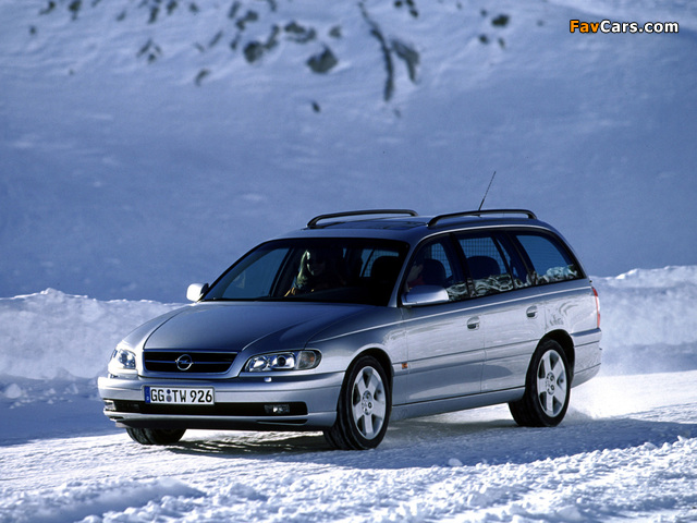 Opel Omega Caravan (B) 1999–2003 photos (640 x 480)