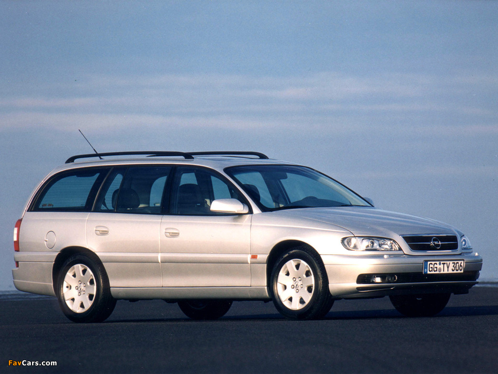 Opel Omega Caravan (B) 1999–2003 photos (1024 x 768)