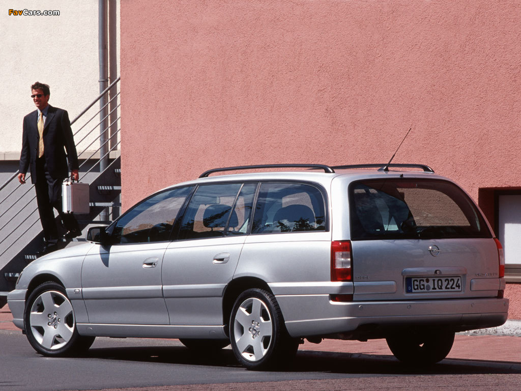 Opel Omega Caravan (B) 1999–2003 photos (1024 x 768)