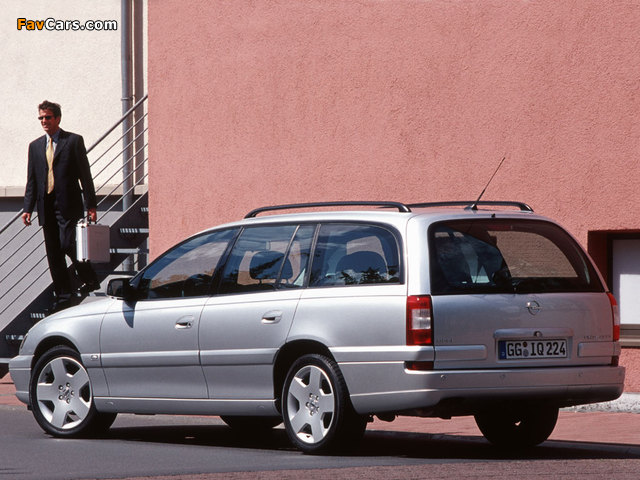Opel Omega Caravan (B) 1999–2003 photos (640 x 480)