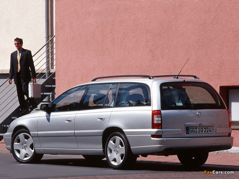 Opel Omega Caravan (B) 1999–2003 photos (800 x 600)
