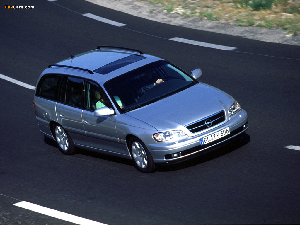 Opel Omega Caravan (B) 1999–2003 pictures (1024 x 768)