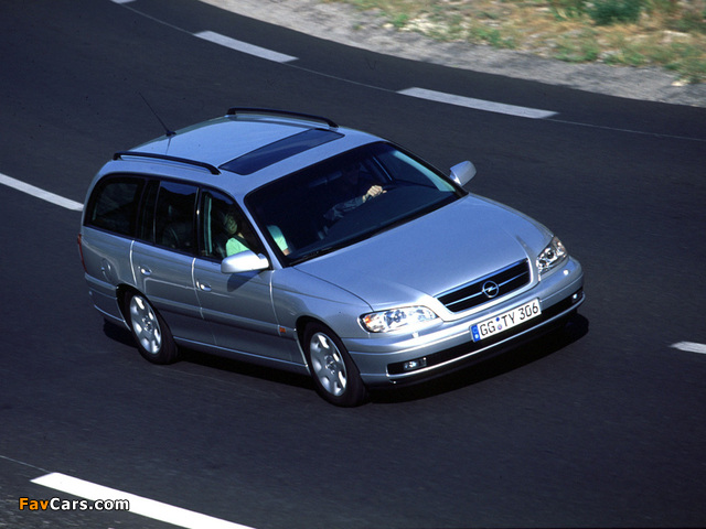 Opel Omega Caravan (B) 1999–2003 pictures (640 x 480)