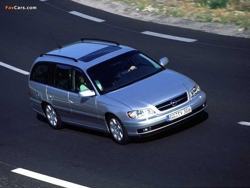 Opel Omega Caravan (B) 1999–2003 pictures (800 x 600)
