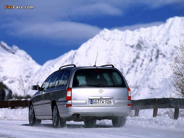 Opel Omega Caravan (B) 1999–2003 pictures (640 x 480)