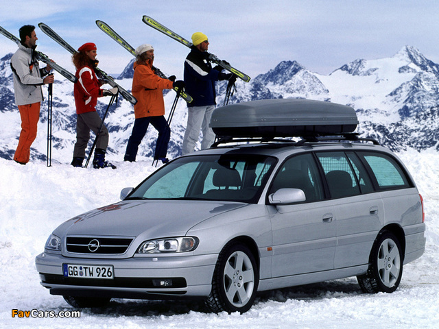 Opel Omega Caravan (B) 1999–2003 wallpapers (640 x 480)