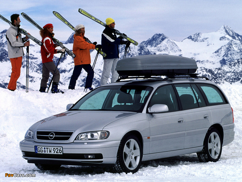 Opel Omega Caravan (B) 1999–2003 wallpapers (800 x 600)