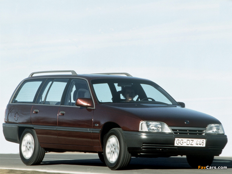 Photos of Opel Omega Caravan (A) 1986–90 (800 x 600)