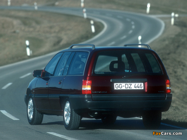 Photos of Opel Omega Caravan (A) 1986–90 (640 x 480)