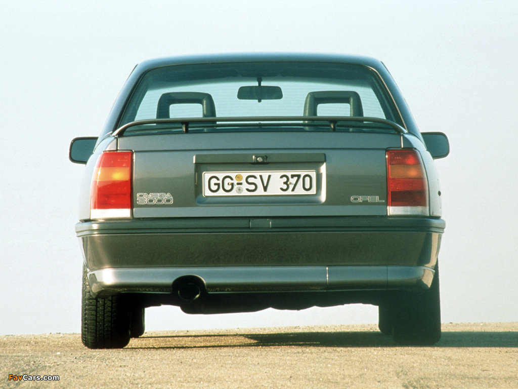 Photos of Opel Omega 3000 (A) 1987–94 (1024 x 768)