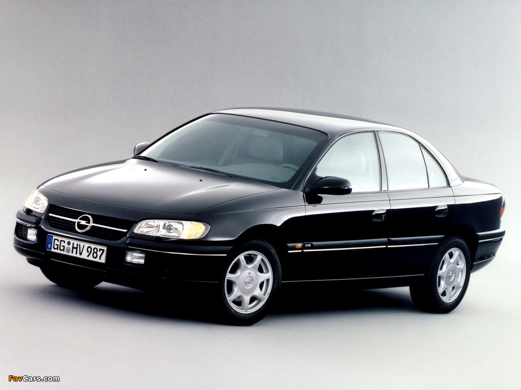 Photos of Opel Omega MV6 (B) 1994–97 (1024 x 768)