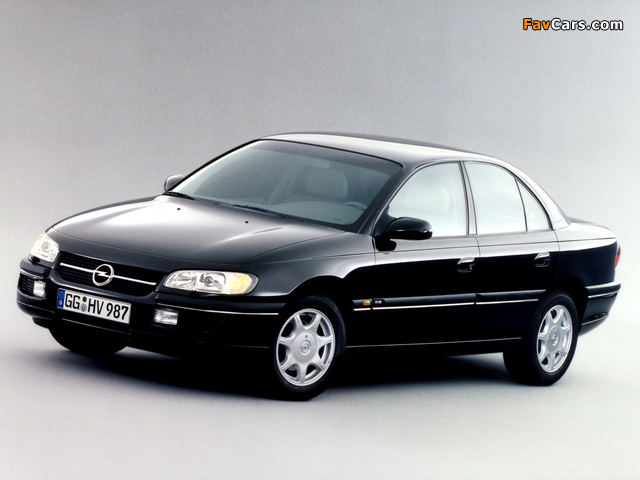 Photos of Opel Omega MV6 (B) 1994–97 (640 x 480)